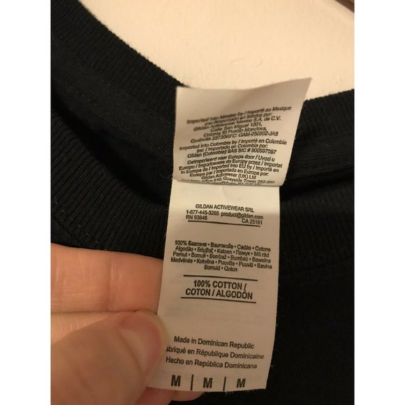 Dusty Santamaria and Moira Ichiban Men's Medium Black T Shirt - Picture 4 of 5